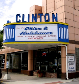 Ohler and Holzhauer street sign